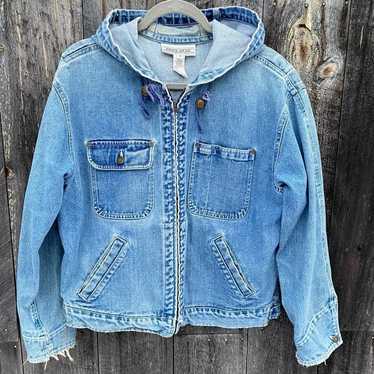 VTG Denim hoodie jacket