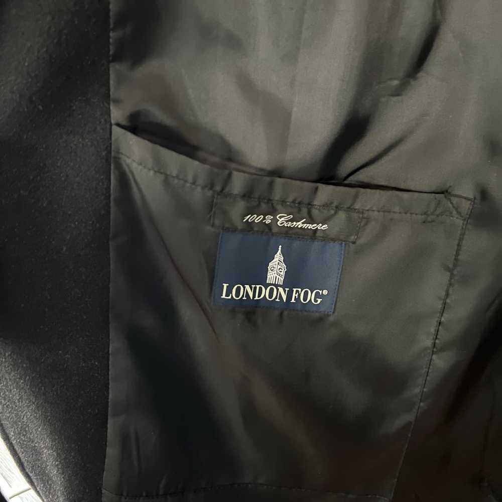 100% Cashmere London Fog long coat - image 1