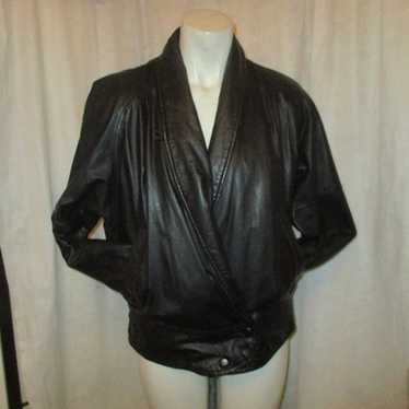 vintage Byrnes & Baker leather jacket - image 1