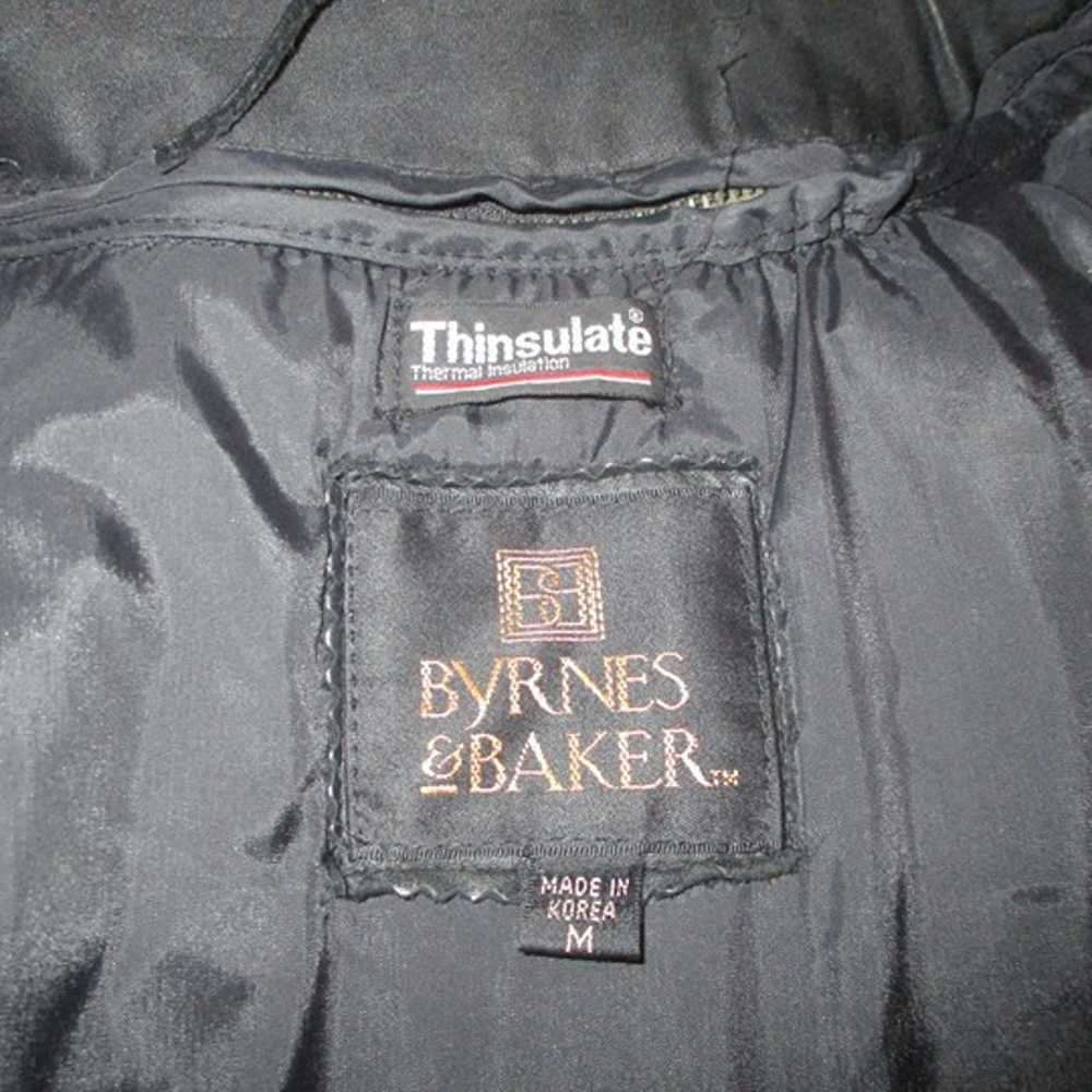 vintage Byrnes & Baker leather jacket - image 8