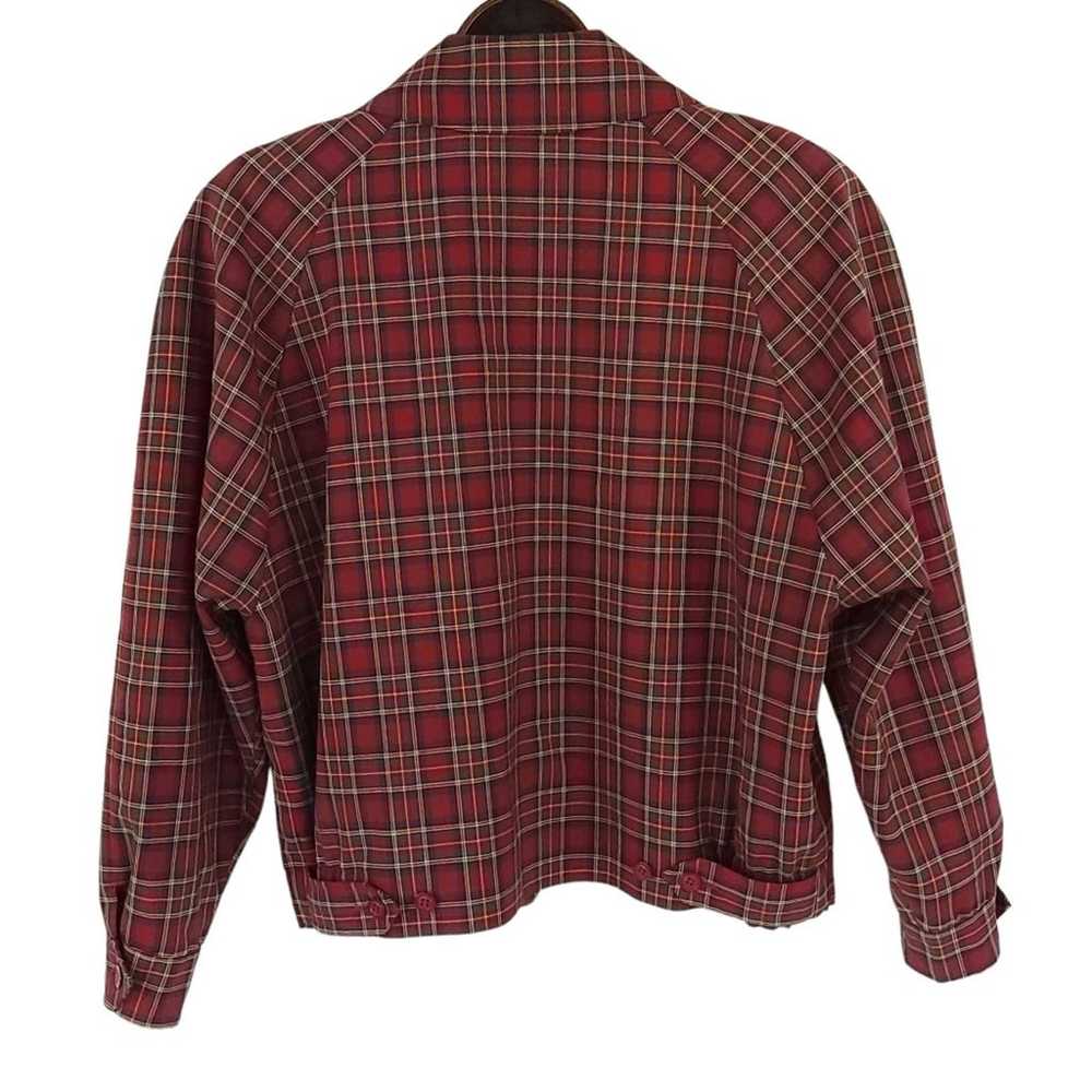 Pendleton Vintage 80s Women's Plaid Zip Up Shacket - image 4