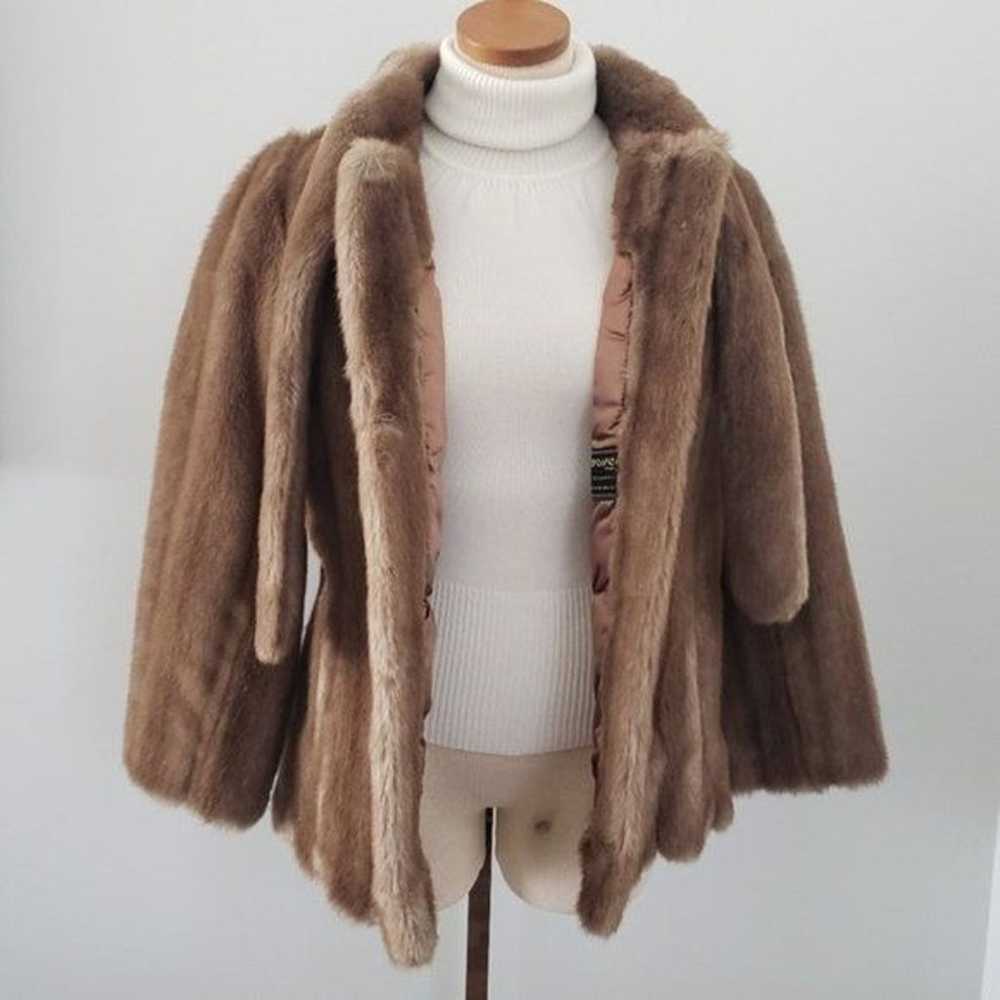 Vintage Tissavel of France Coat with Scarf. - image 4
