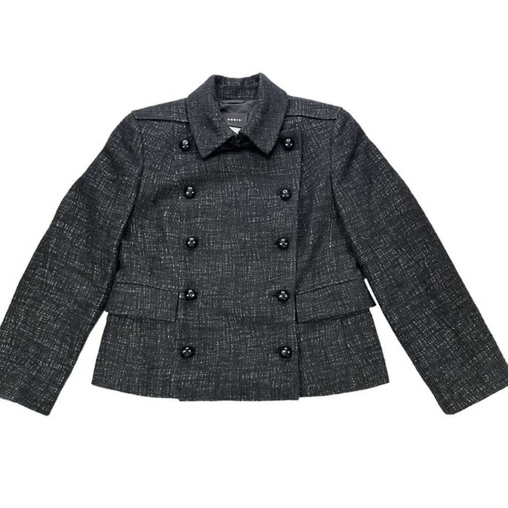 AKRIS Tweed Double-breasted Wool blend jacket, 8 - image 2