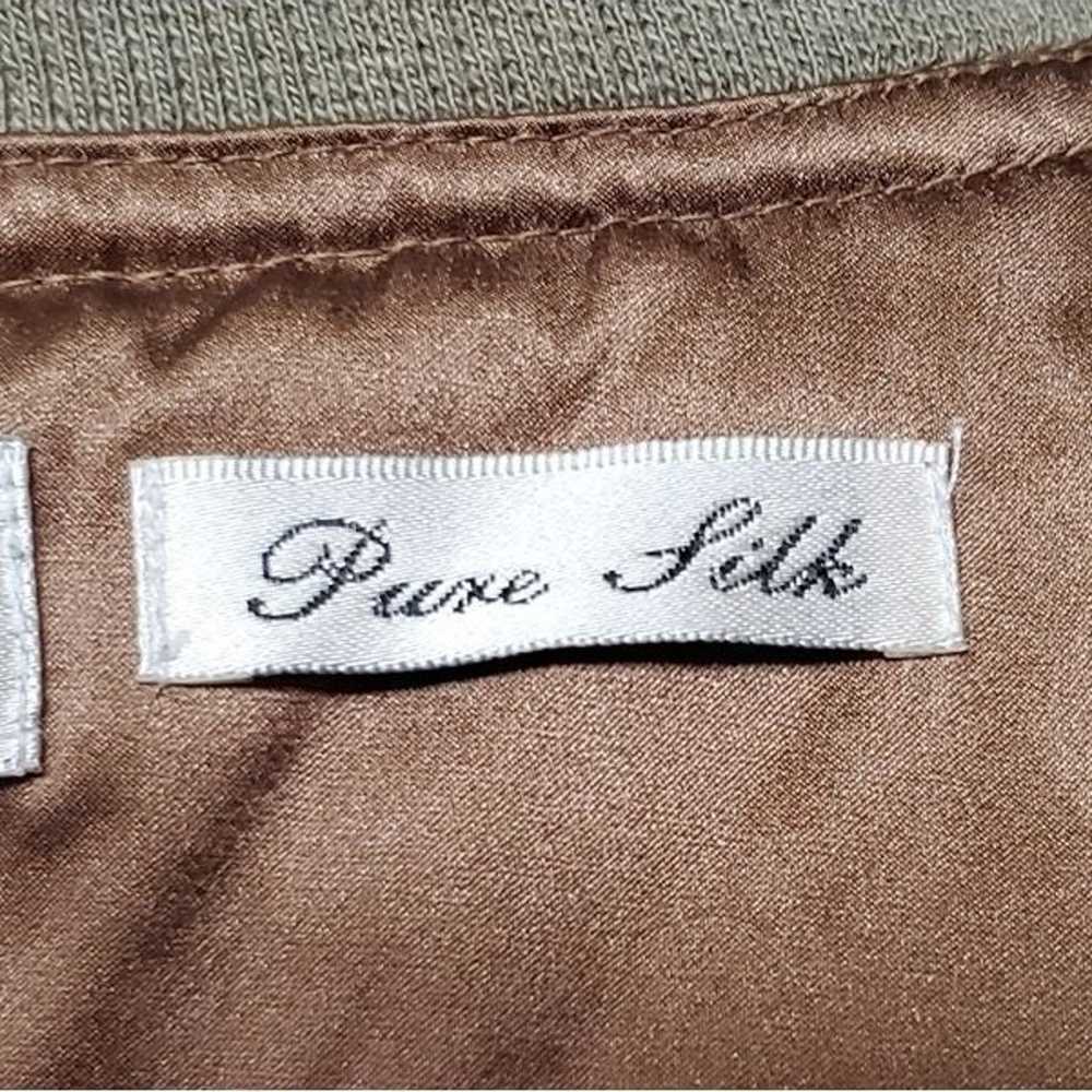 Vintage 1980s Uniform John Paul Richard Pure Silk… - image 12