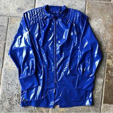 Vintage Aqua Sheen Heavy Duty Raincoat