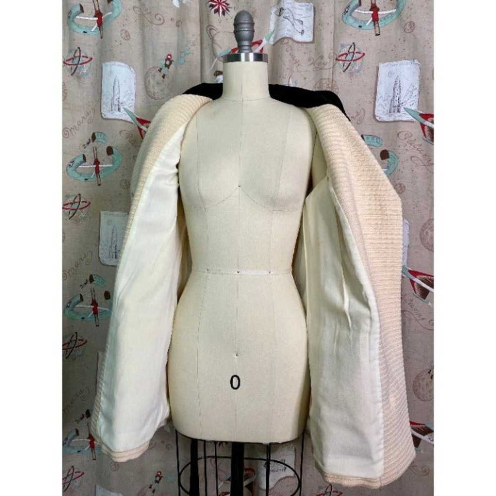 Vintage 1960s Lilli Ann Designer Coat M - image 7