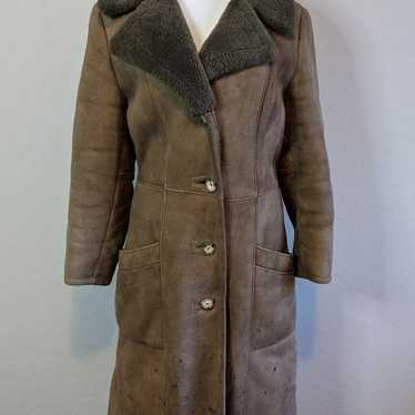 Rare 70s/80s Texas Tanning Co Shearling Women's C… - image 1