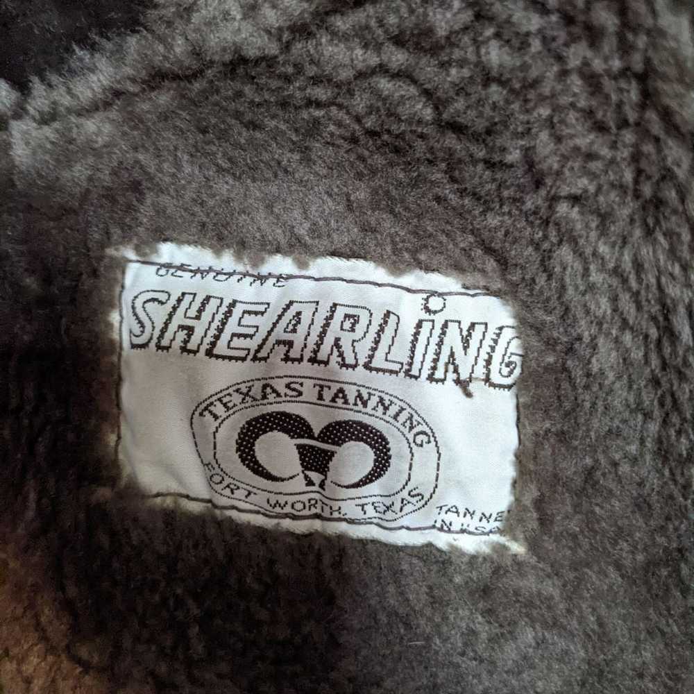 Rare 70s/80s Texas Tanning Co Shearling Women's C… - image 6