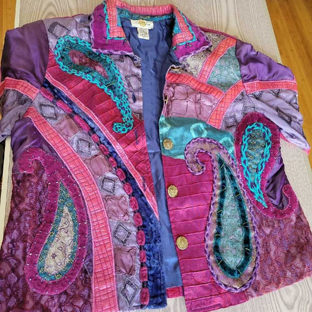 Rare Sandy Starkman Vintage jacket Sz M - image 6