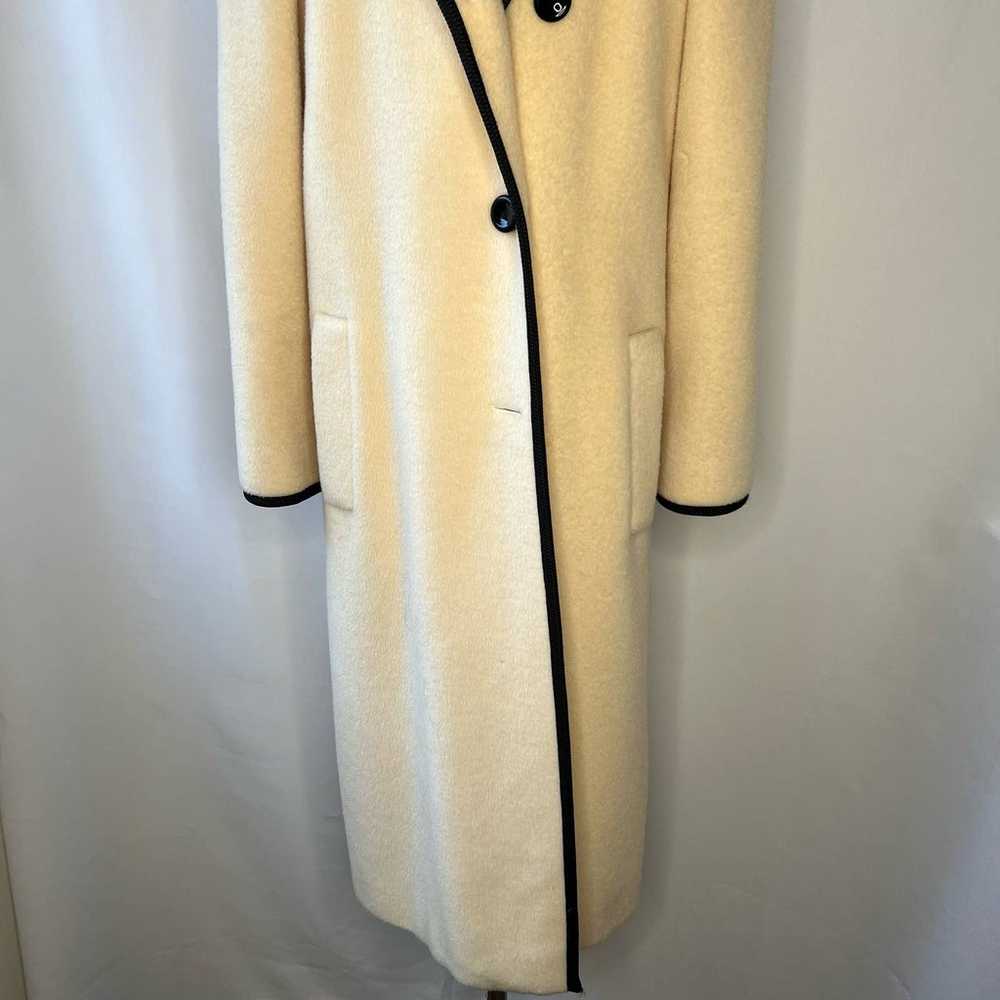 Vintage 1960s Pierre Cardin Long Coat Size 8 - image 5