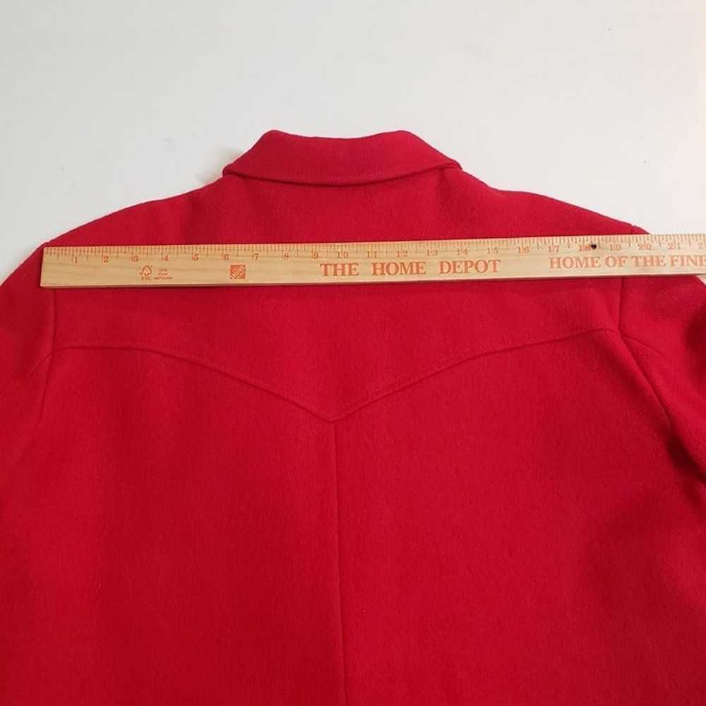Pioneer Wear Southwestern Long Coat Wool Blend Re… - image 10