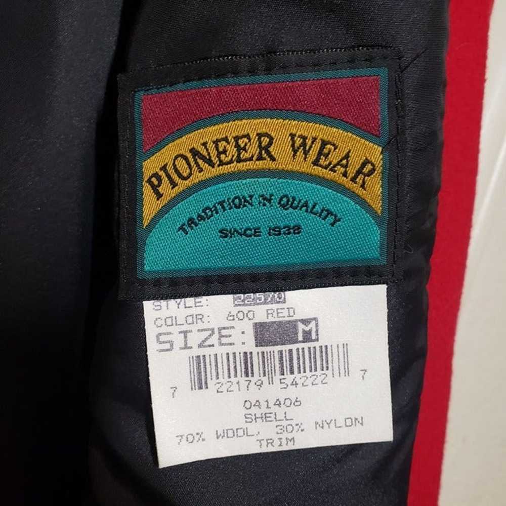 Pioneer Wear Southwestern Long Coat Wool Blend Re… - image 7