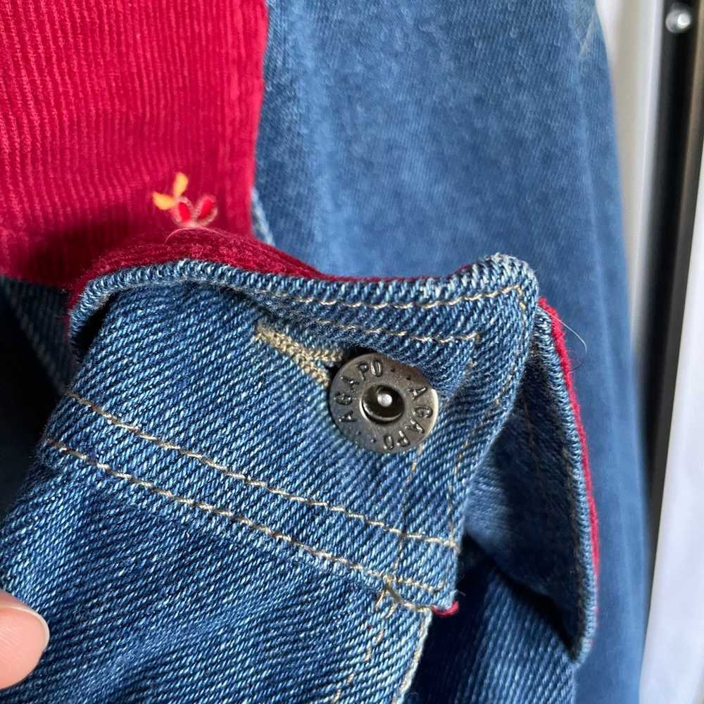 Vtg Agapo Denim Jacket - image 4