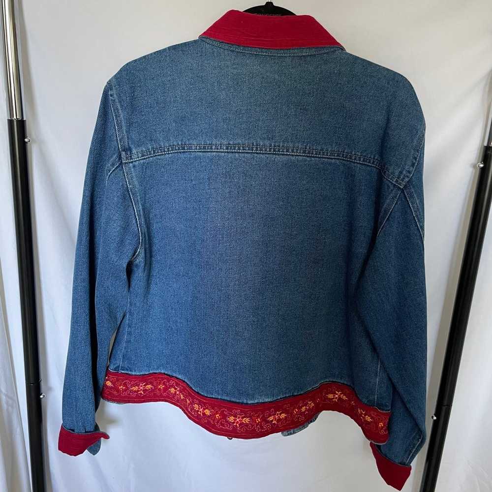 Vtg Agapo Denim Jacket - image 5