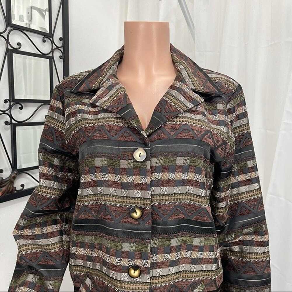 SAG HARBOR Vintage Style Oversized Blazer Jacket … - image 4