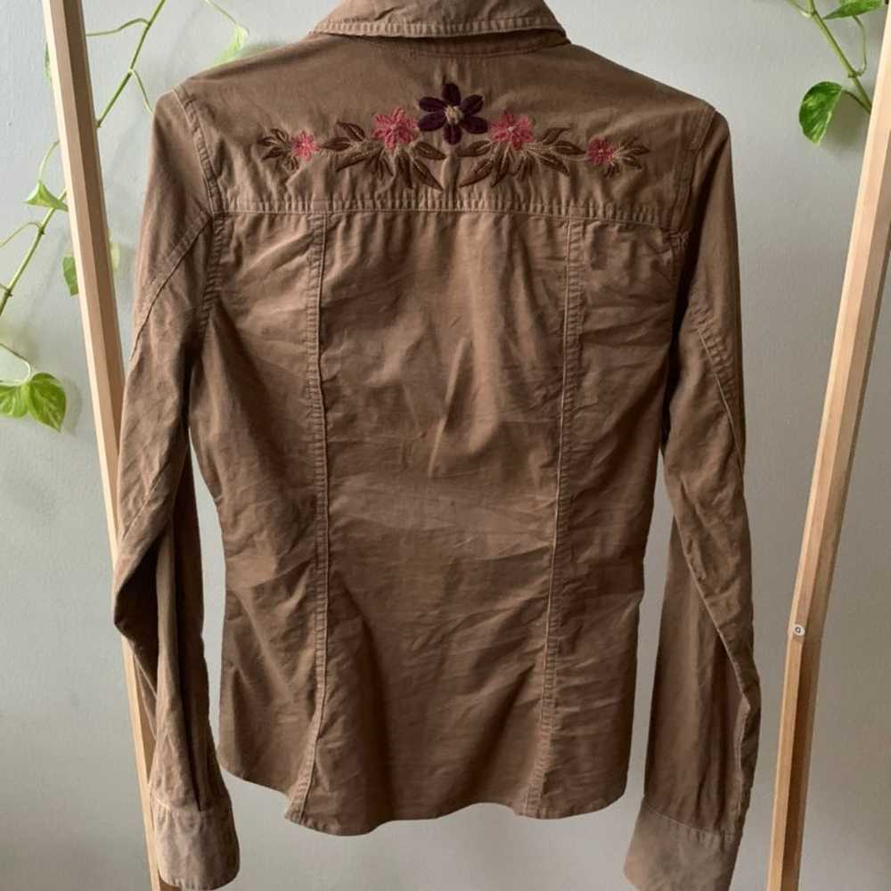 Lilu  Corduroy Jacket w  Embroidery S - image 4