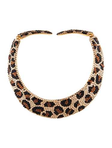 Kenneth Jay Lane Gold-Tone Metal & Crystal - image 1