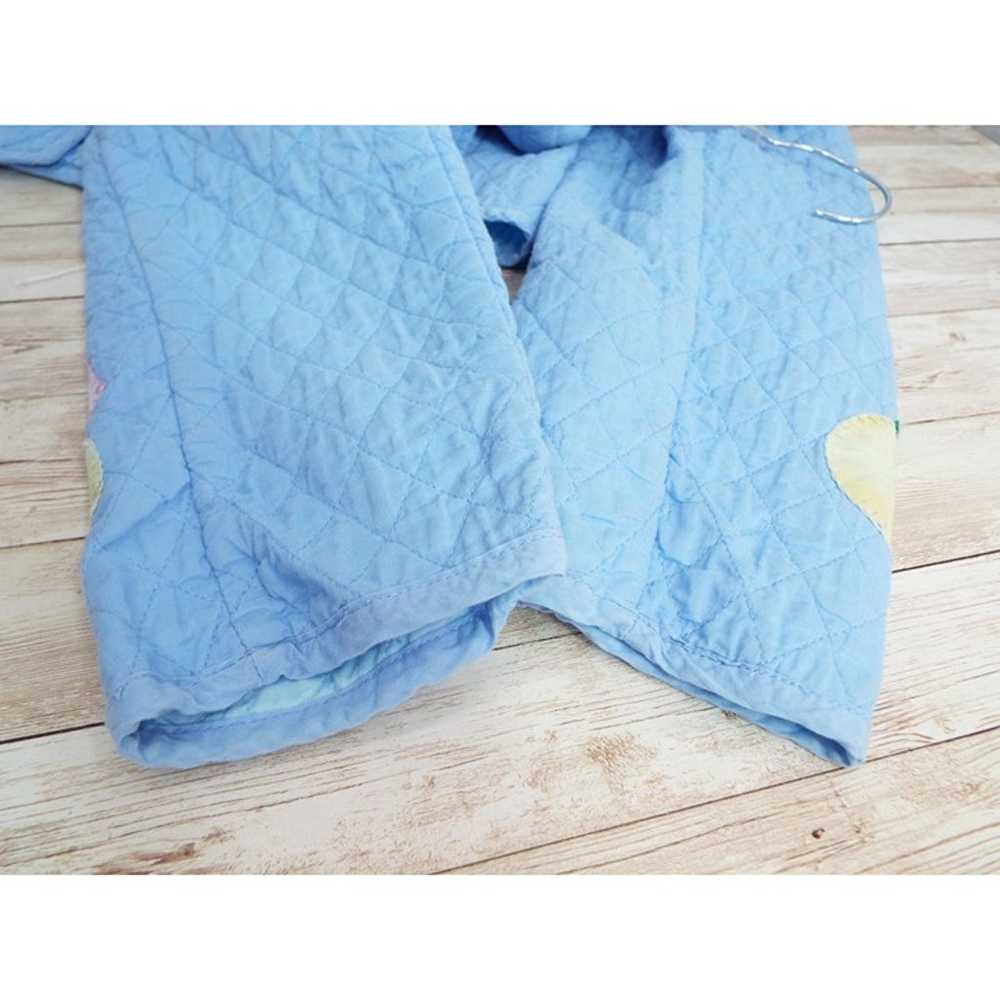 Vintage White Stag Women's Blue Cotton Quilted Ja… - image 11