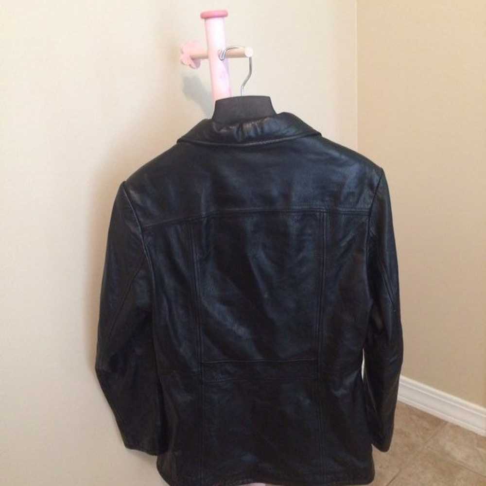 Vintage Black Wilsons Leather Jacket, L - image 2