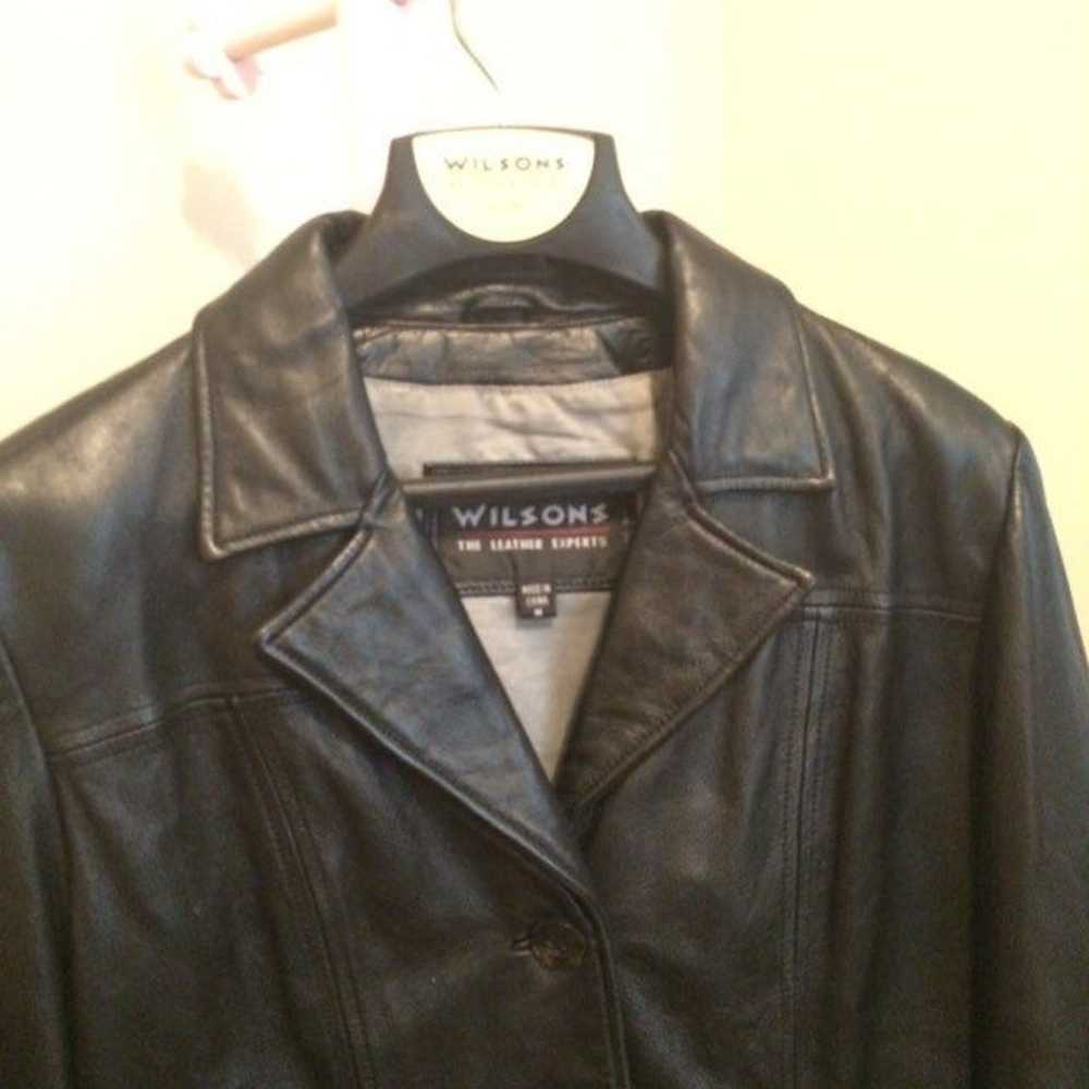 Vintage Black Wilsons Leather Jacket, L - image 3