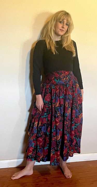 Laura ashley fashion maxi skirt