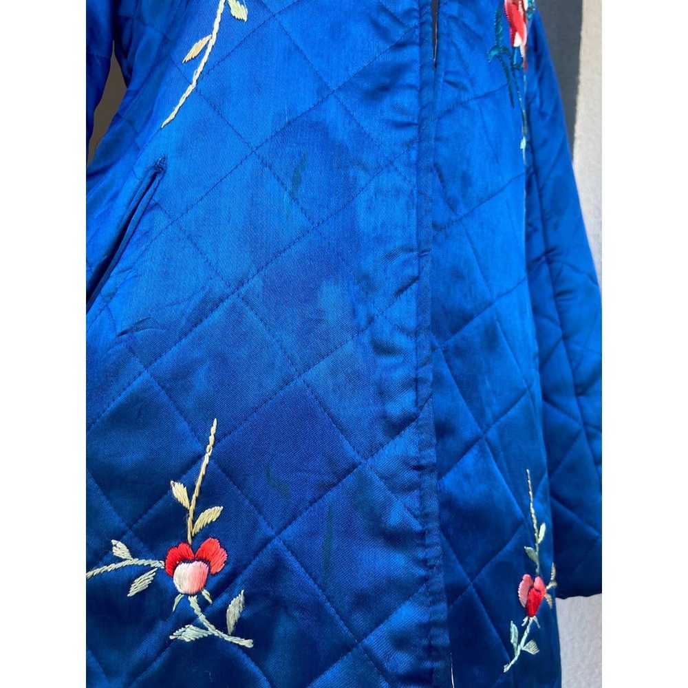 Chinese Asian style fun blue coat - image 10