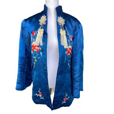 Chinese Asian style fun blue coat - image 1