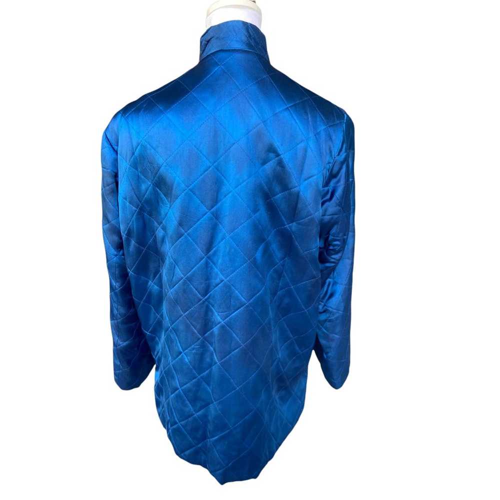 Chinese Asian style fun blue coat - image 3