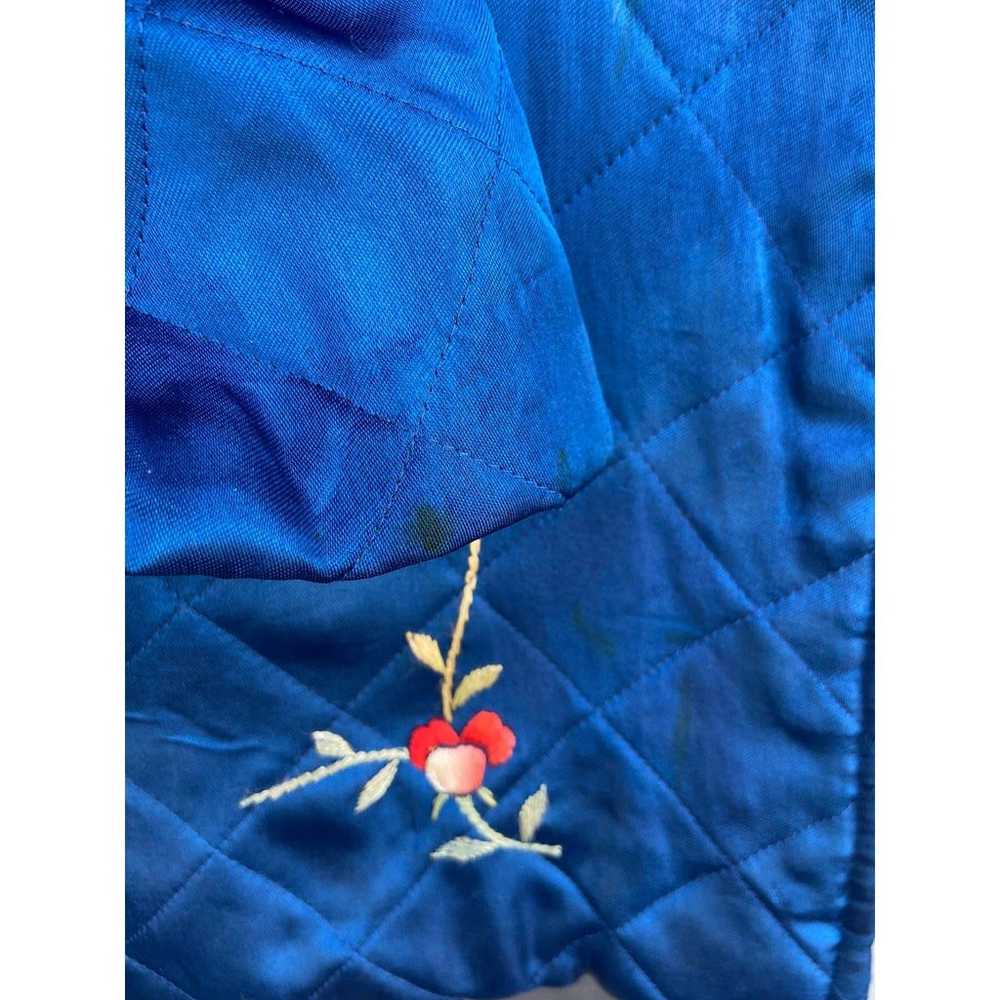 Chinese Asian style fun blue coat - image 9