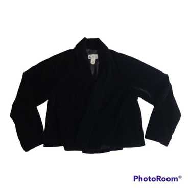 Dave & Johnny Vintage Velvet Sing Coat size L - image 1