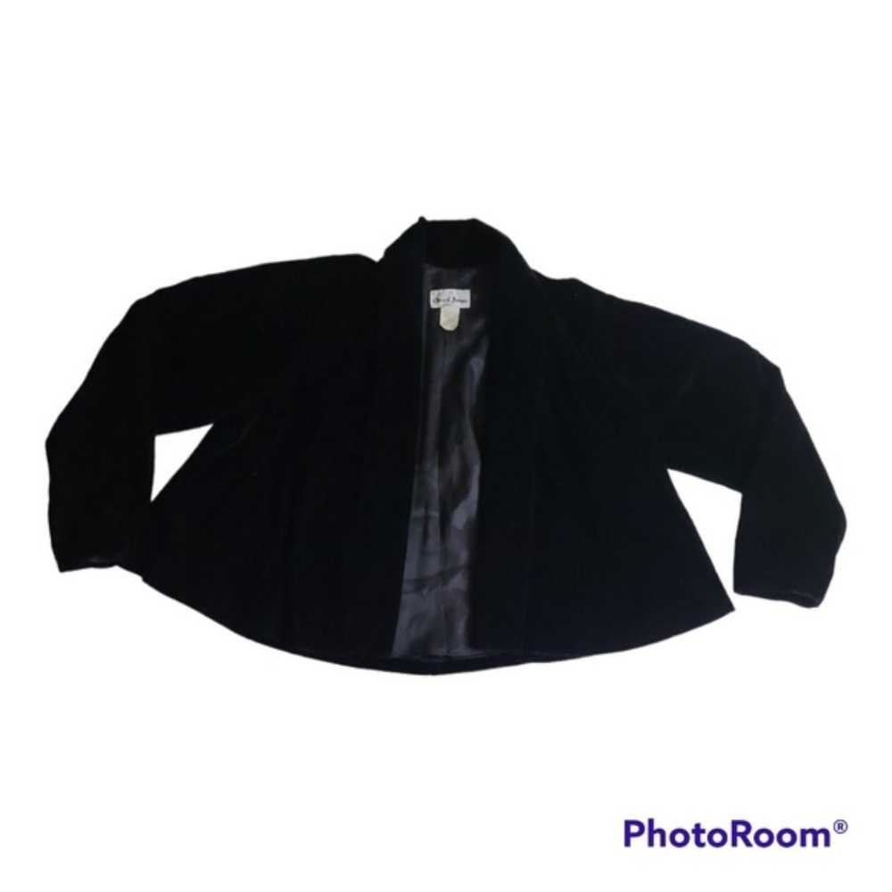 Dave & Johnny Vintage Velvet Sing Coat size L - image 3