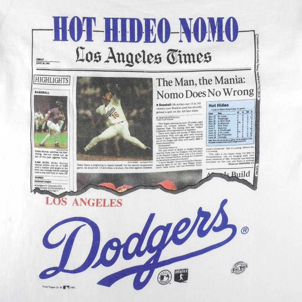 MLB (Tultex) - Los Angeles Dodgers Hideo Nomo Fro… - image 3