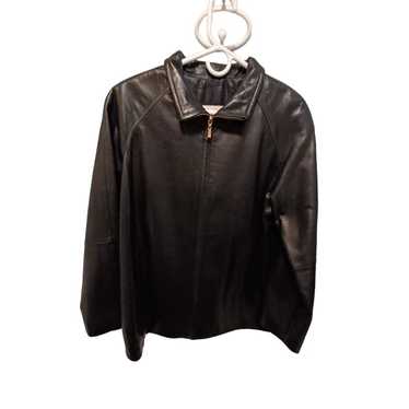 LNR leather full zip jacket size large - image 1