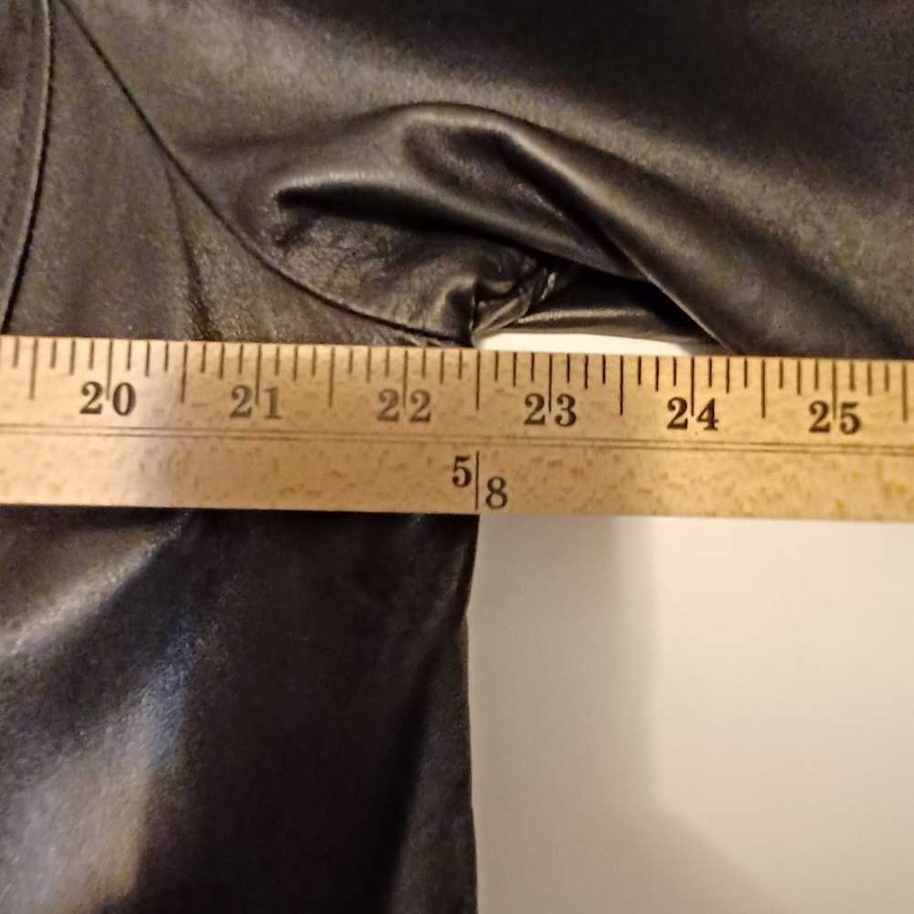 LNR leather full zip jacket size large - image 9