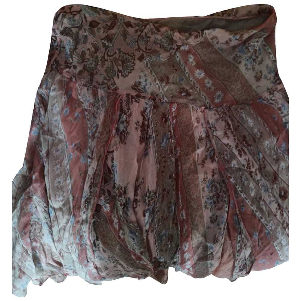 Denny Rose Silk mid-length skirt - image 1