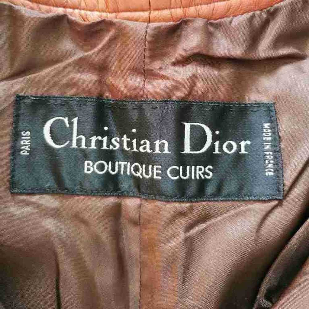 Christian Dior leather pants - Christian Dior lea… - image 3