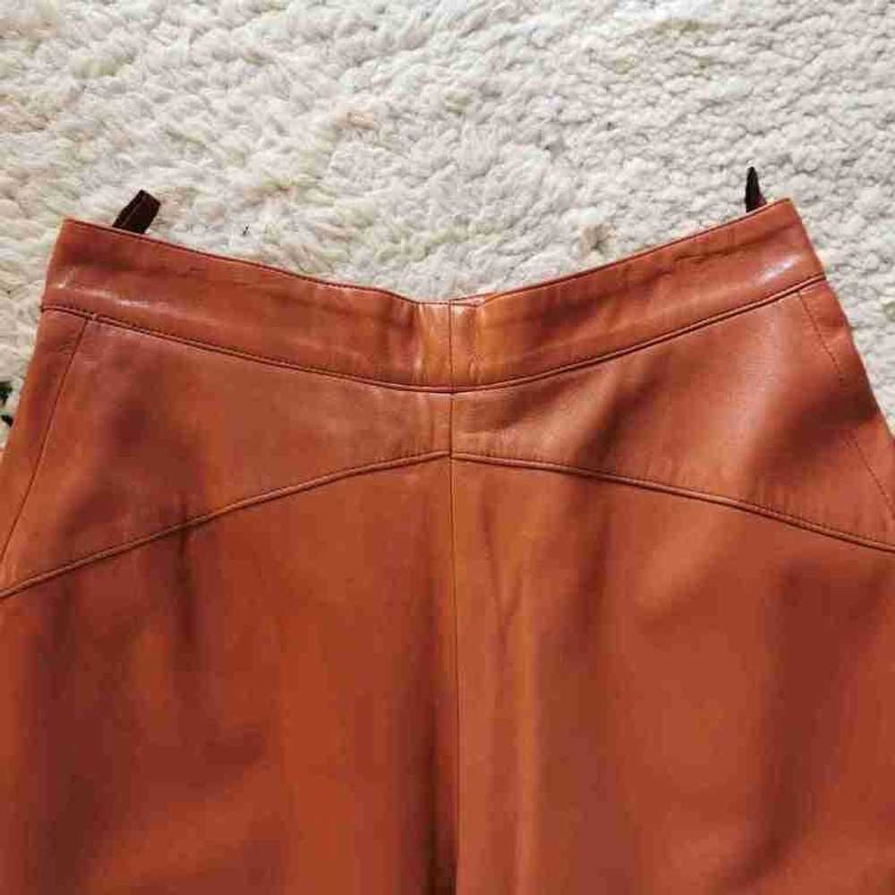 Christian Dior leather pants - Christian Dior lea… - image 9