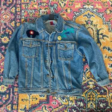 Size 3T Lucky Brand Jean Jacket Kids Youth Pins Patches -  Canada