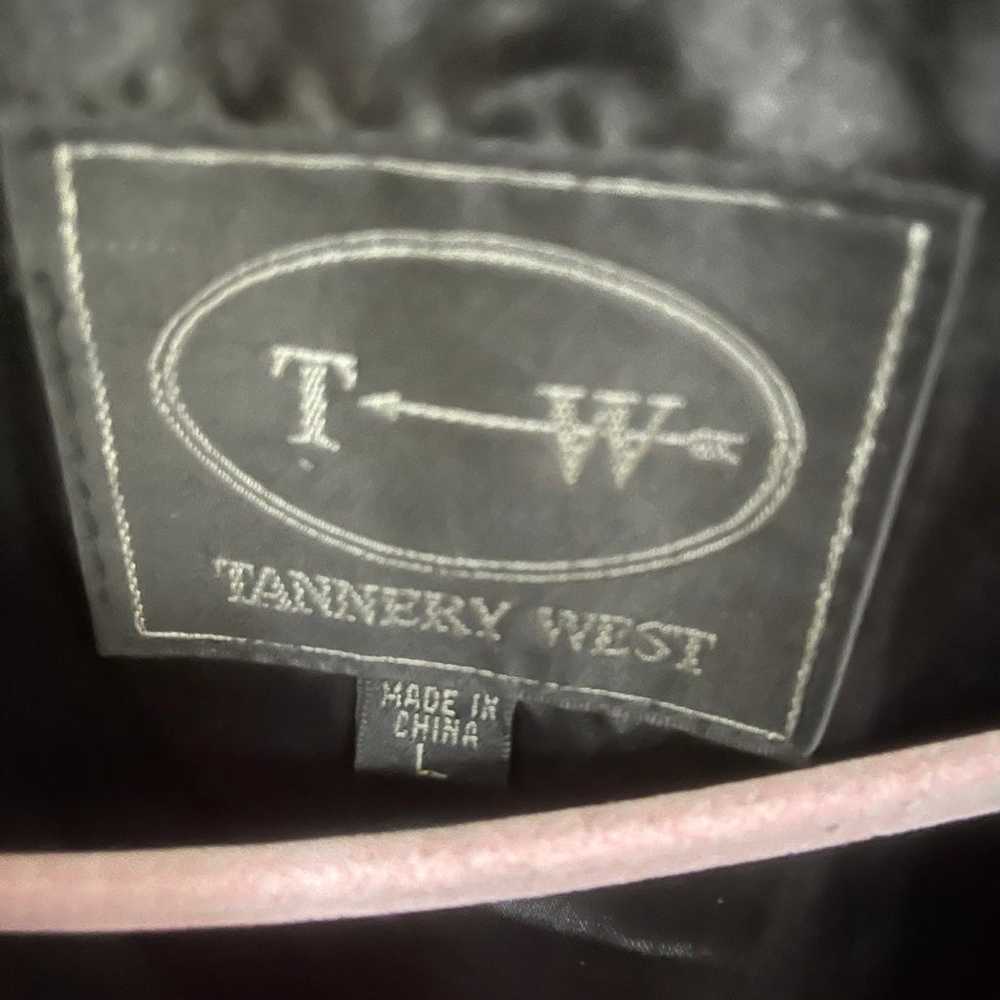 Tannery west leather jacket - image 3