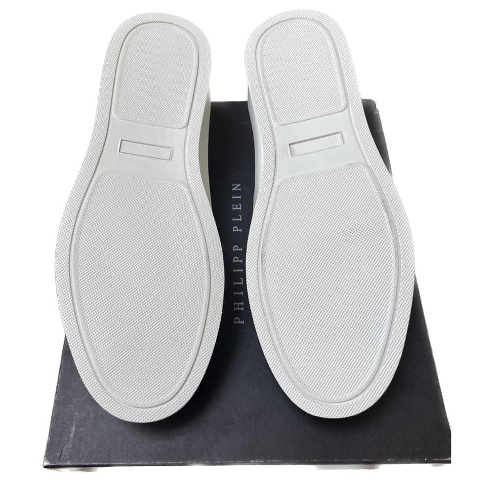 Philipp Plein Luxury leather low trainers - image 4