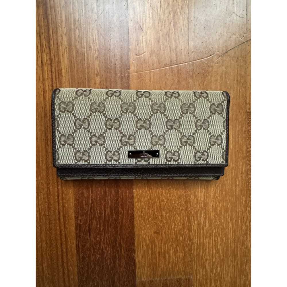 Gucci Continental cloth wallet - image 2