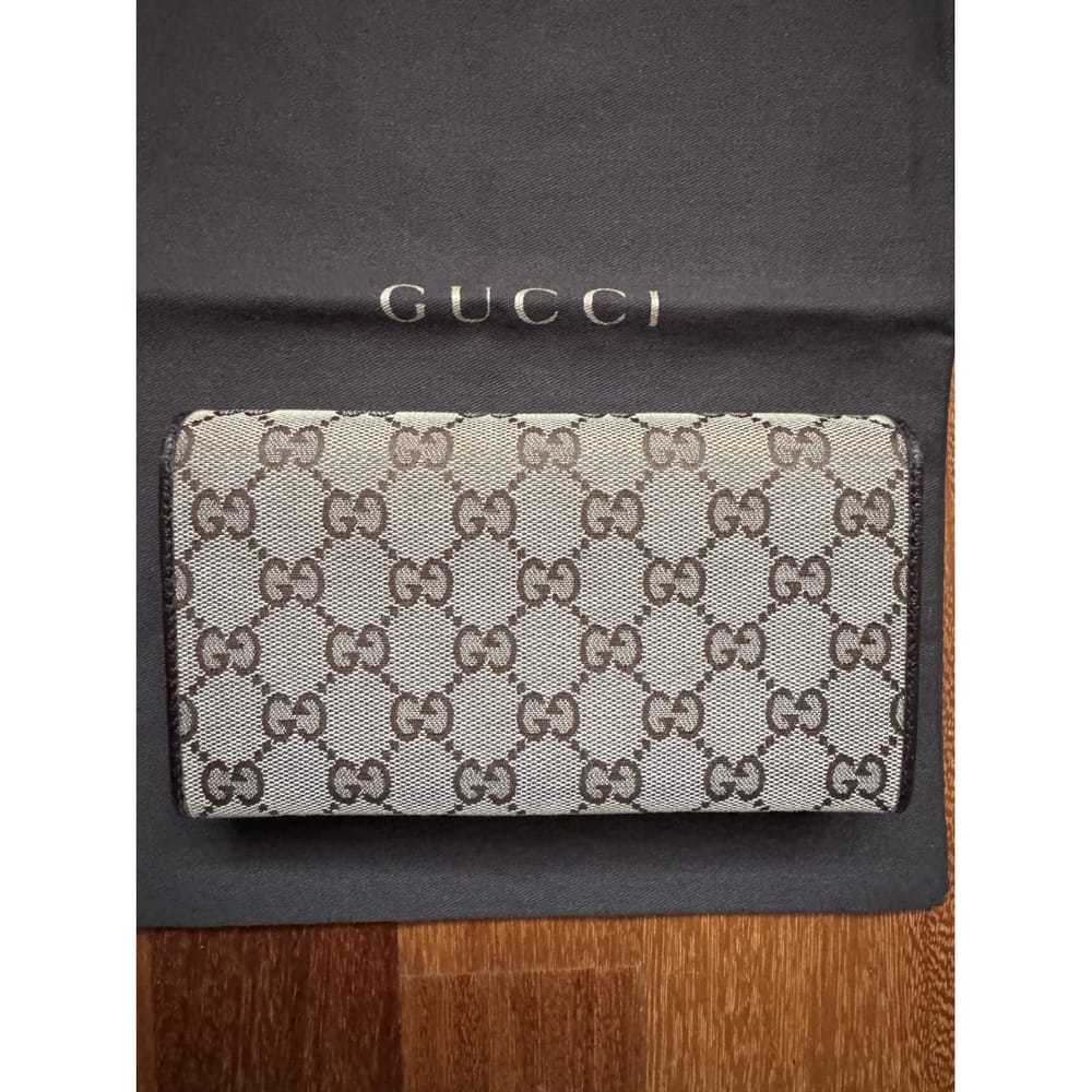 Gucci Continental cloth wallet - image 5