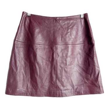 Ted Baker Leather mini skirt - image 1
