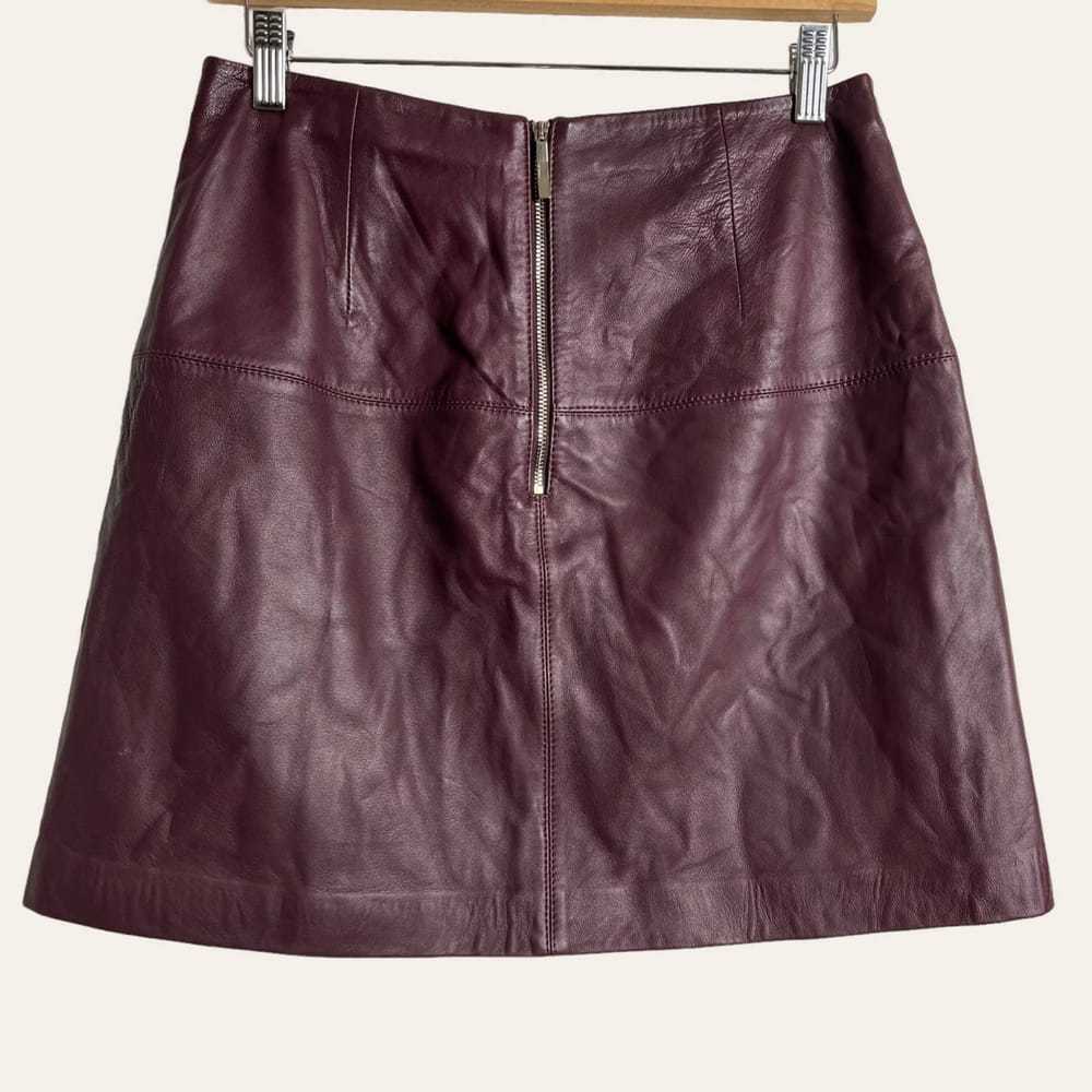 Ted Baker Leather mini skirt - image 4