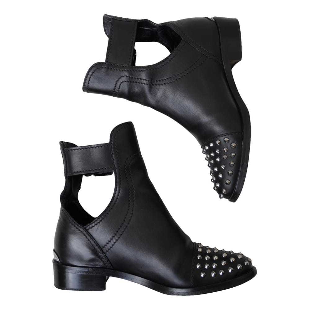 Miu Miu Leather biker boots - image 1