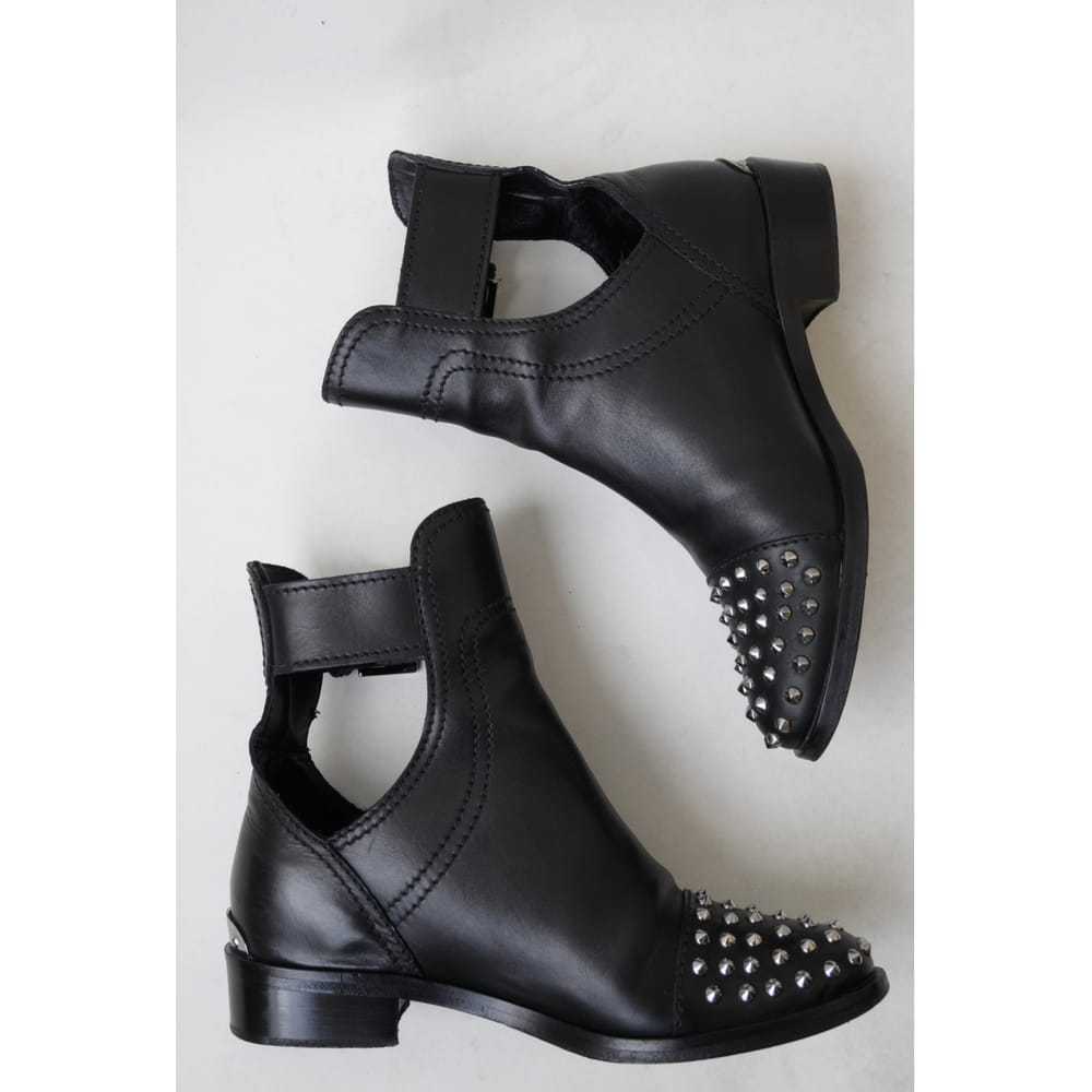 Miu Miu Leather biker boots - image 2