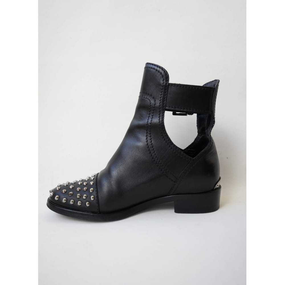 Miu Miu Leather biker boots - image 4