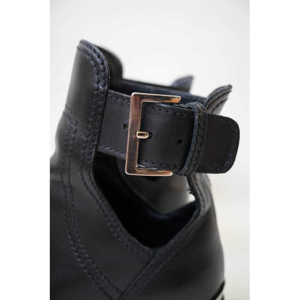 Miu Miu Leather biker boots - image 7