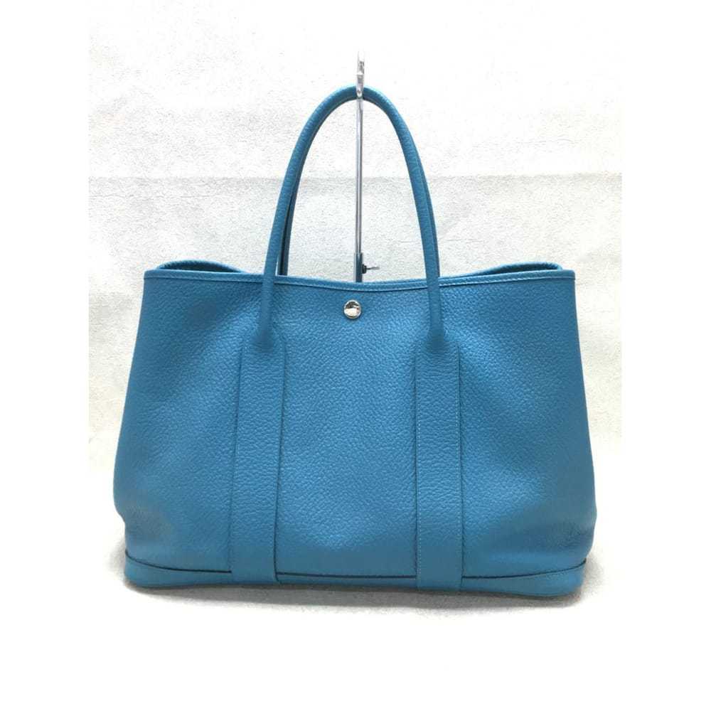 Hermès Garden Party leather handbag - image 4
