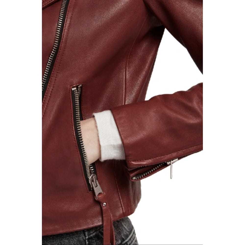 All Saints Leather biker jacket - image 9